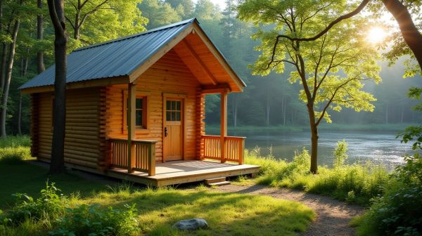 Optimisez votre espace extérieur avec un chalet en bois sur mesure
